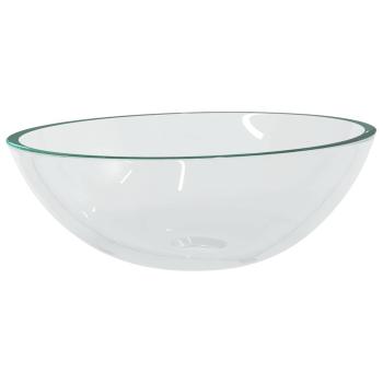Waschbecken Glas 50x37x14 cm Transparent