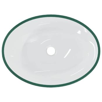 Waschbecken Glas 50x37x14 cm Transparent