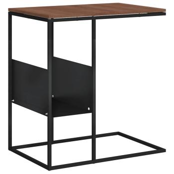 Beistelltisch Schwarz 55x36x59,5 cm Holzwerkstoff