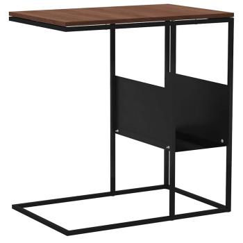 Beistelltisch Schwarz 55x36x59,5 cm Holzwerkstoff