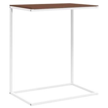 Beistelltisch Wei? 55x35x66 cm Holzwerkstoff