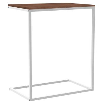 Beistelltisch Wei? 55x35x66 cm Holzwerkstoff