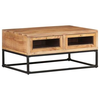 ARDEBO.de - Couchtisch 90x60x40 cm Massivholz Akazie