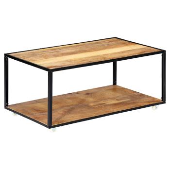 ARDEBO.de - Couchtisch 90x50x40 cm Altholz Massiv