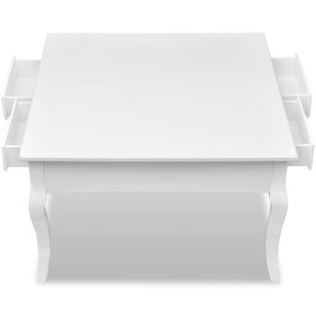 Couchtisch mit 4 Schubladen Wei?