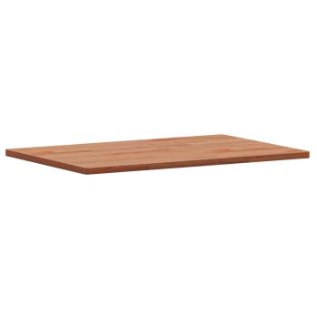 Tischplatte 60x40x1,5 cm Rechteckig Massivholz Buche