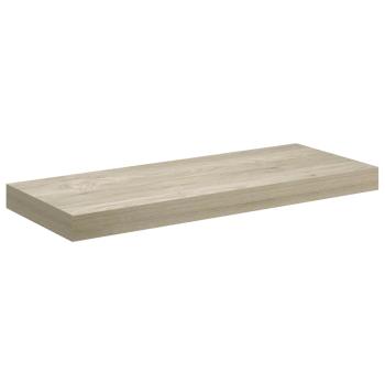Schwebendes Wandregal Eichefarben 60x23,5x3,8 cm MDF