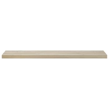 Schweberegal Eichen-Optik 120x23,5x3,8 cm MDF