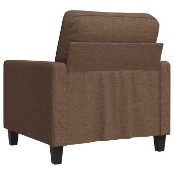 Sessel Braun 60 cm Stoff