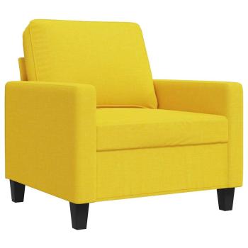 Sessel Hellgelb 60 cm Stoff