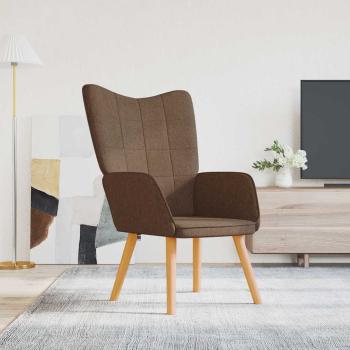 ARDEBO.de - Relaxsessel Braun Stoff