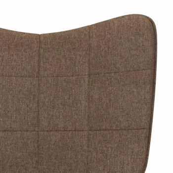 Relaxsessel Braun Stoff