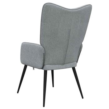 Relaxsessel Hellgrau Stoff