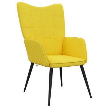 Relaxsessel Senfgelb Stoff