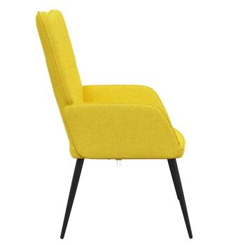 Relaxsessel Senfgelb Stoff