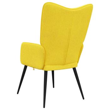 Relaxsessel Senfgelb Stoff