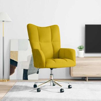 ARDEBO.de - Relaxsessel Senfgelb Samt