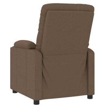 Relaxsessel Braun Stoff