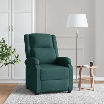 ARDEBO.de - Relaxsessel Dunkelgrün Stoff