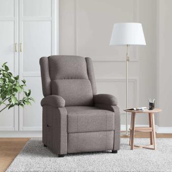 ARDEBO.de - Relaxsessel Taupe Stoff