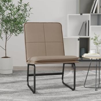 ARDEBO.de - Loungesessel Cappuccino-Braun 54x75x76 cm Kunstleder