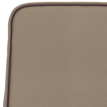 Loungesessel Cappuccino-Braun 54x75x76 cm Kunstleder