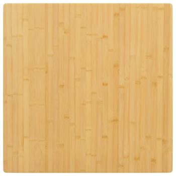 ARDEBO.de - Tischplatte 70x70x2,5 cm Bambus