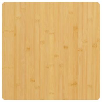 ARDEBO.de - Tischplatte 40x40x1,5 cm Bambus