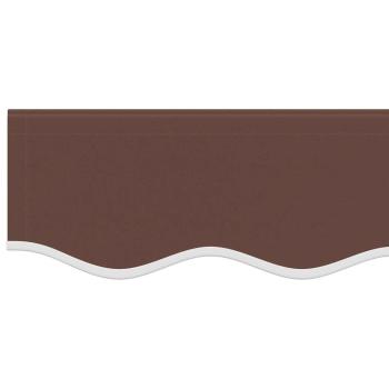 Ersatzstoff für Markise Braun 600x300 cm Polyester