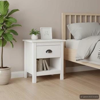 ARDEBO.de - Nachttische 2 Stk. Hill 46x35x49,5 cm Massivholz Kiefer