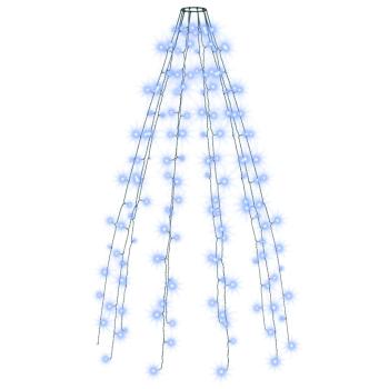 Weihnachtsbaum-Lichternetz mit 150 LEDs Blau 150 cm