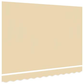 Ersatzstoff für Markise Creme 350x250 cm Polyester