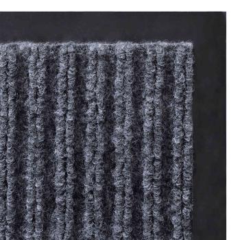 Türmatte Grau 90 x 150 cm PVC