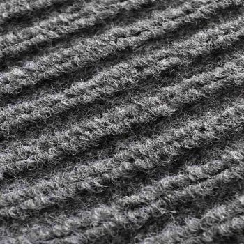 Türmatte Grau 90 x 150 cm PVC