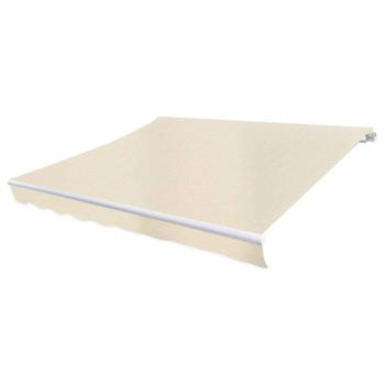Ersatzstoff für Markise Creme 600x300 cm Polyester
