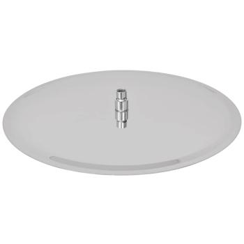 Regenbrause Edelstahl 50 cm Rund
