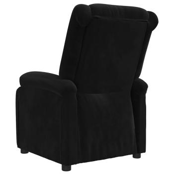 Relaxsessel Schwarz Samt