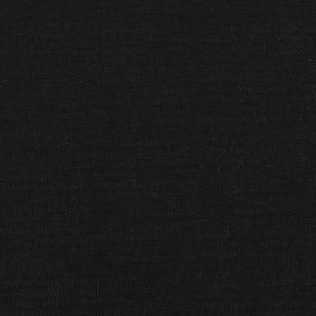 Kopfteil mit Ohren Schwarz 163x23x118/128 cm Stoff