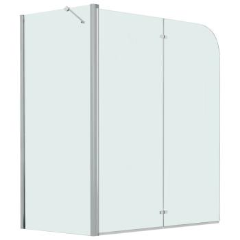 Badewannenaufsatz 2-fach Faltbar ESG 120x68x130 cm