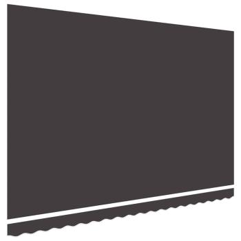 Ersatzstoff für Markise Anthrazit 400x350 cm Polyester