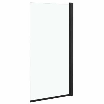 Duschkabine ESG 68x130 cm Schwarz