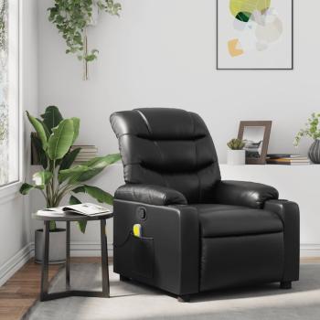 ARDEBO.de - Massagesessel Schwarz Kunstleder