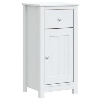 Badschrank BERG Wei? 40x34x80 cm Massivholz Kiefer