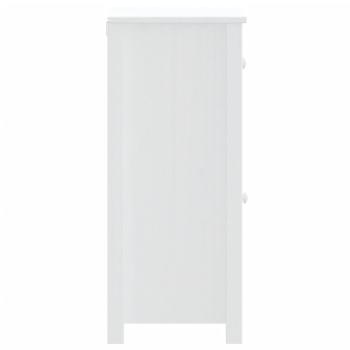 Badschrank BERG Wei? 40x34x80 cm Massivholz Kiefer