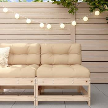ARDEBO.de - Garten-Mittelsofa Massivholz Kiefer