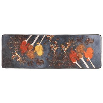 Küchenteppich Mehrfarbig 60x180 cm Waschbar