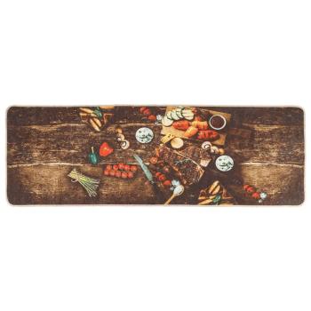 Küchenteppich Mehrfarbig 60x180 cm Waschbar