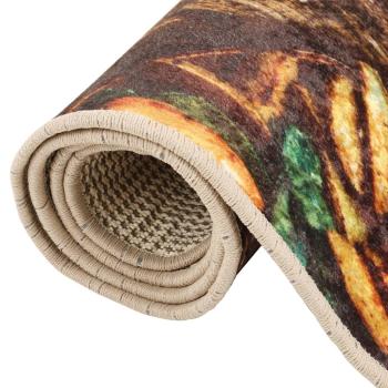 Küchenteppich Mehrfarbig 60x180 cm Waschbar