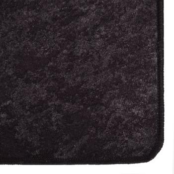 Teppich Waschbar Anthrazit 400x300 cm