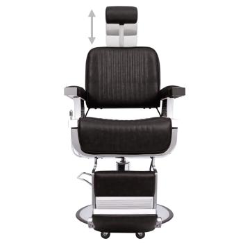Friseurstuhl Schwarz 68x69x116 cm Kunstleder